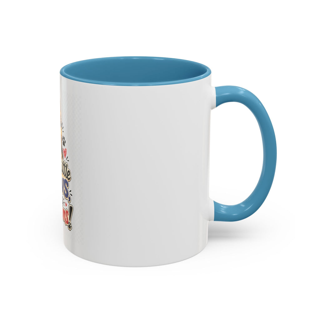 Coffee Mug - "Little Paws, Big Dreams" German Shepherd Puppy Accent Mug (11/15 oz)