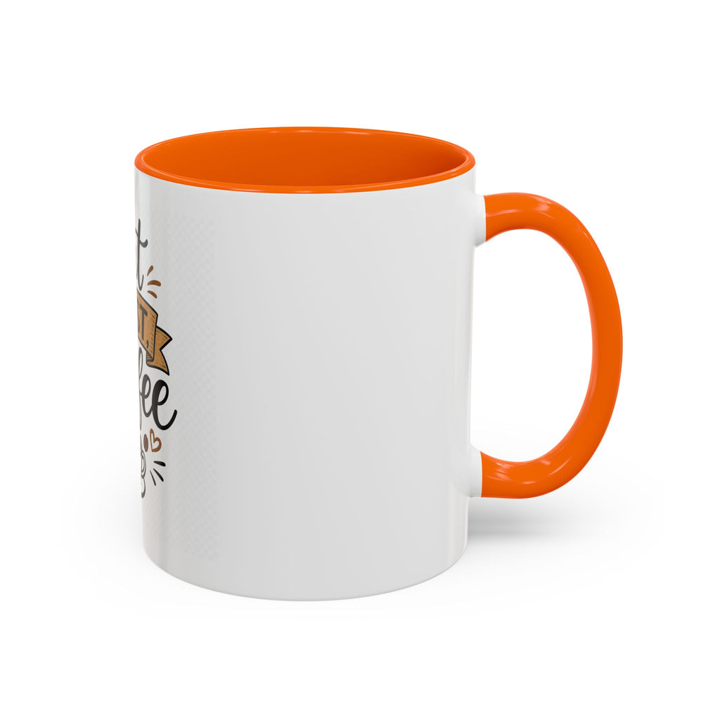 But First Coffee Accent Mug — 11/15oz Ceramic Coffee Cup