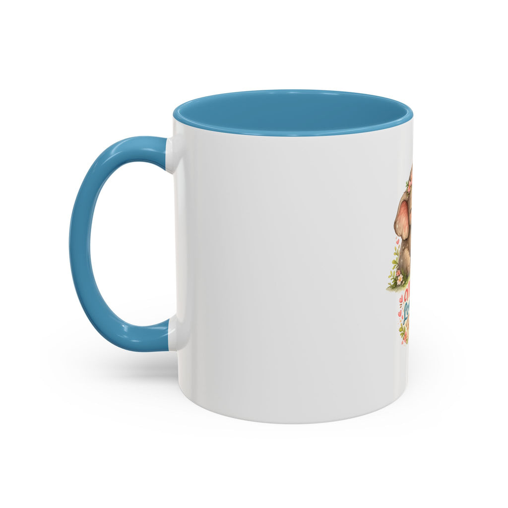 Mommy Loves You Forever Elephant Coffee Mug — Mother's Day, New Mom Gift