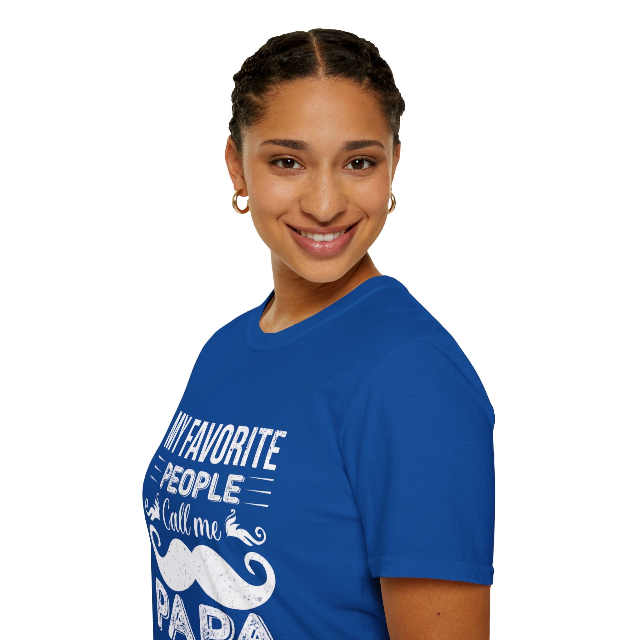 Papa T-Shirt — “My Favorite People Call Me Papa” Vintage Family Gift