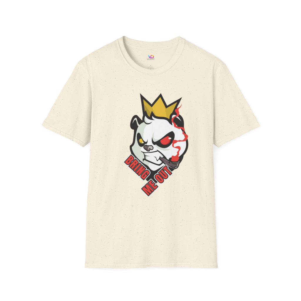 Panda King Graphic Tee — 'Bring Me One' Streetwear T-Shirt