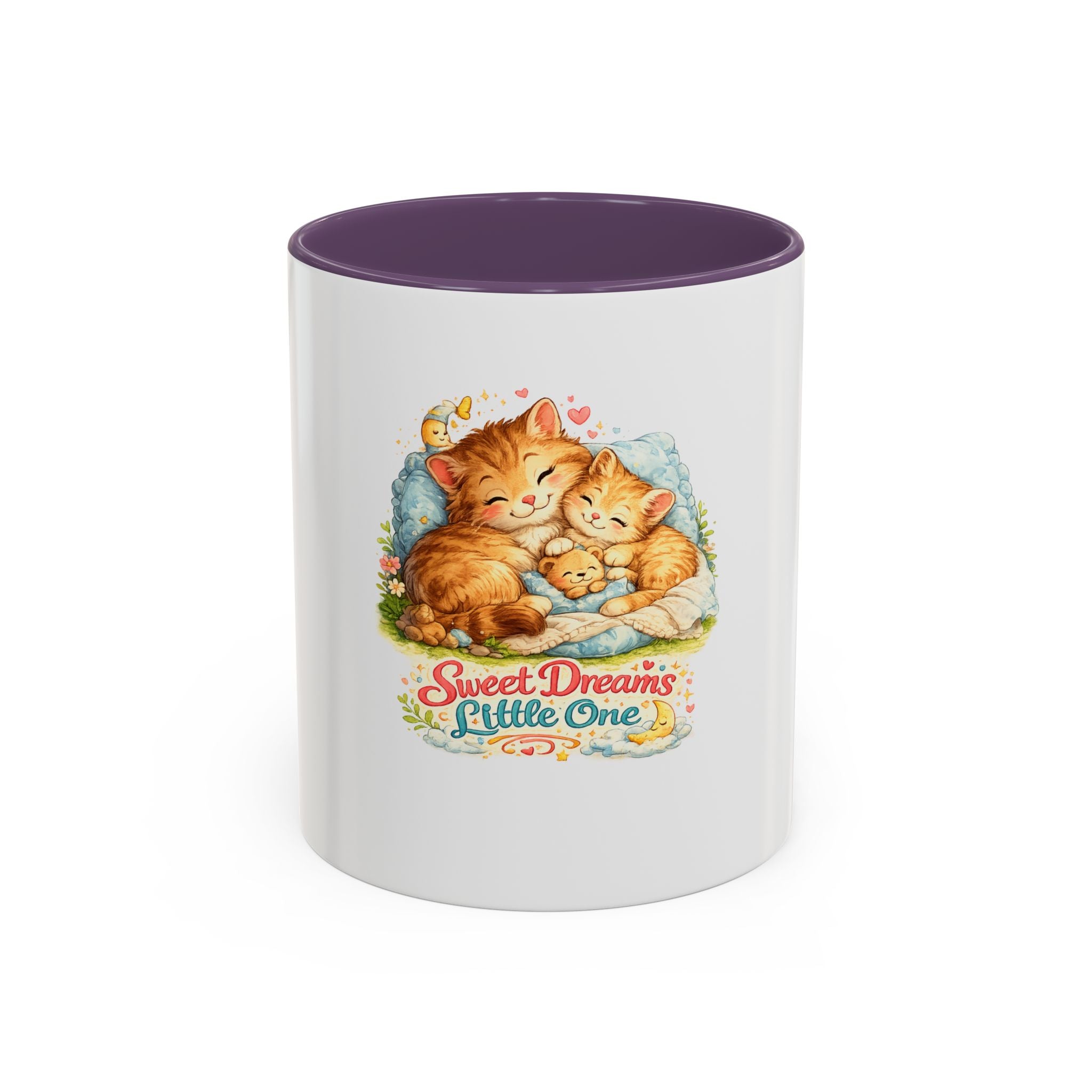 Sweet Dreams Little One Mug — Cute Cat & Kitten Coffee Mug (11/15oz)