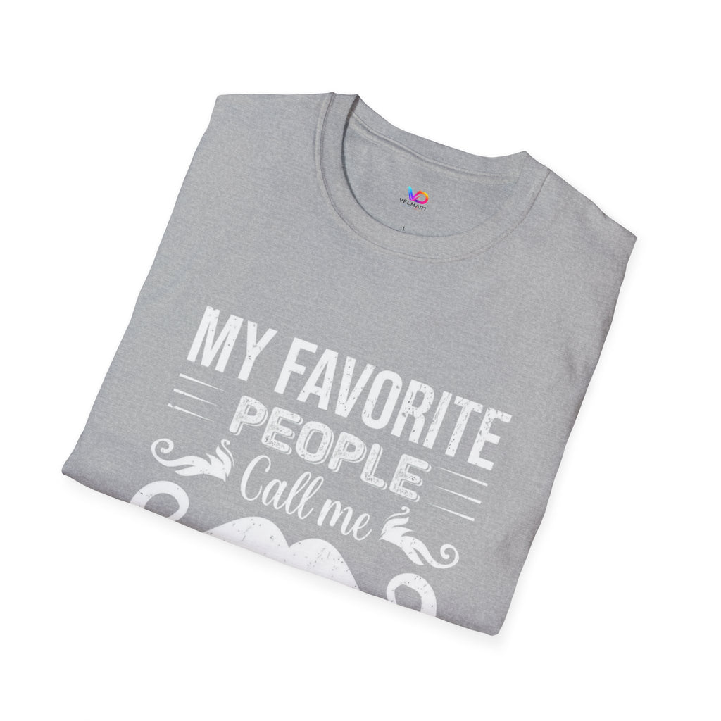 Papa T-Shirt — “My Favorite People Call Me Papa” Vintage Family Gift