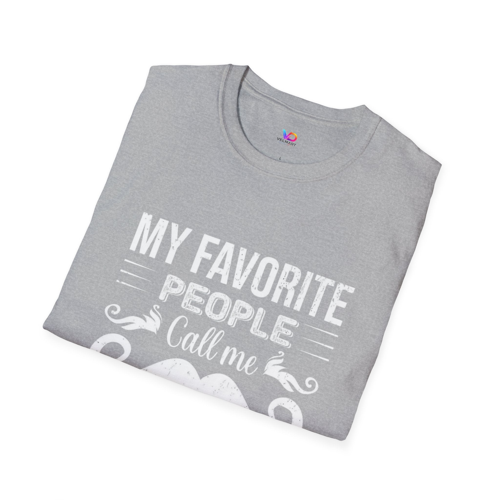 Papa T-Shirt — “My Favorite People Call Me Papa” Vintage Family Gift