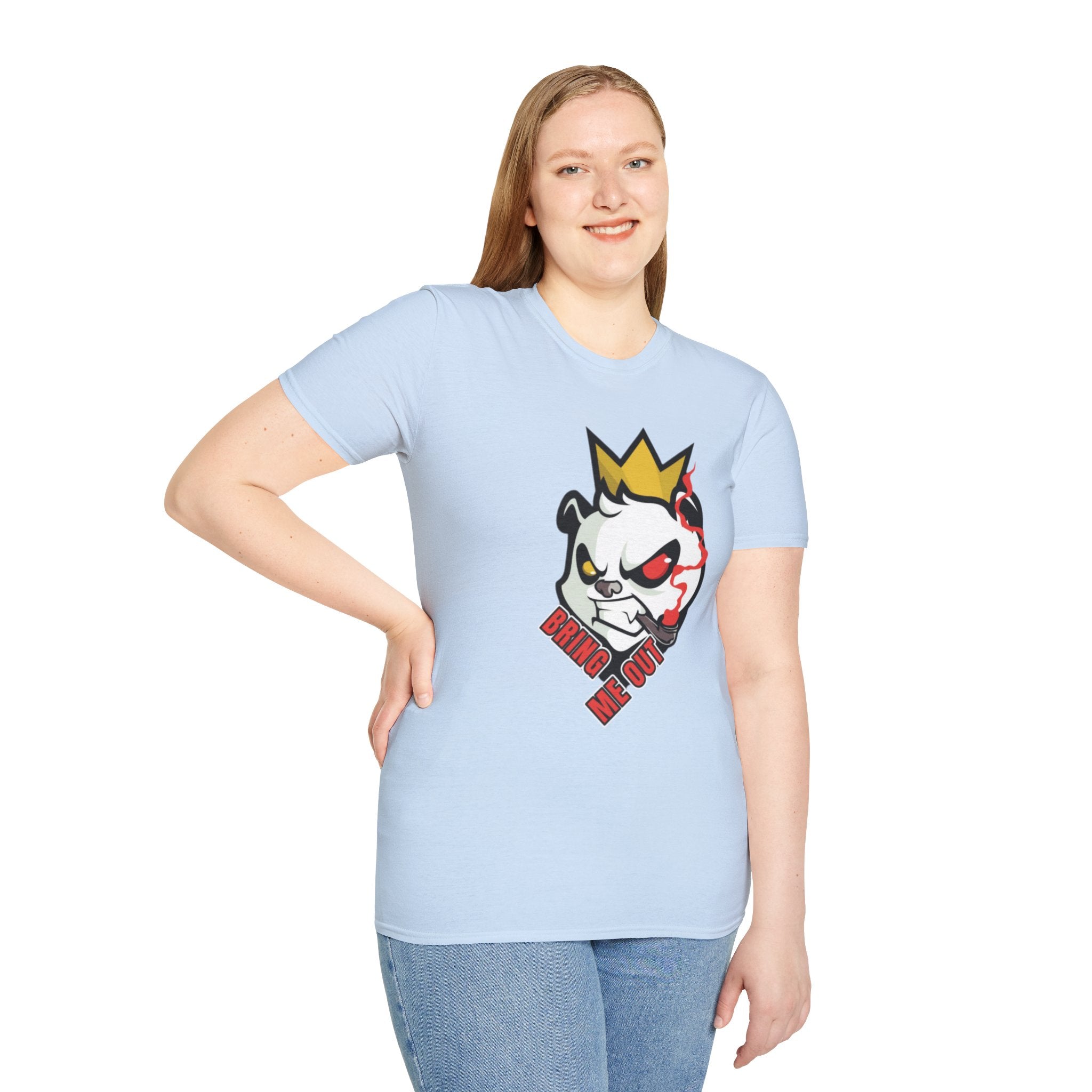 Panda King Graphic Tee — 'Bring Me One' Streetwear T-Shirt