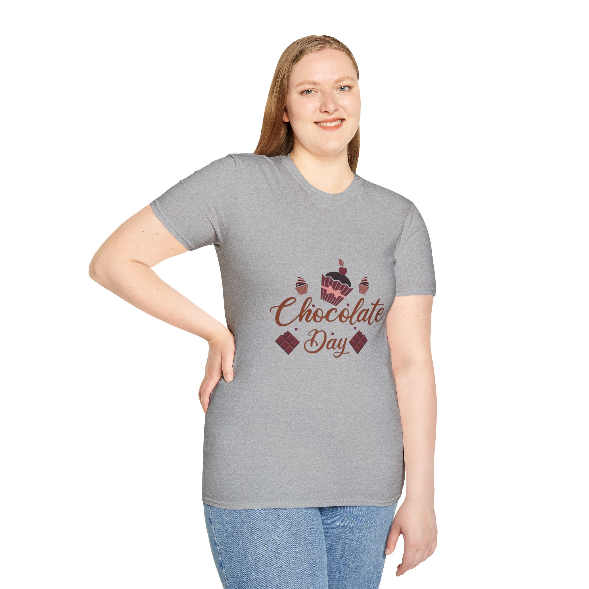 Chocolate Day T‑Shirt — Cupcake & Candy Dessert Lovers Tee