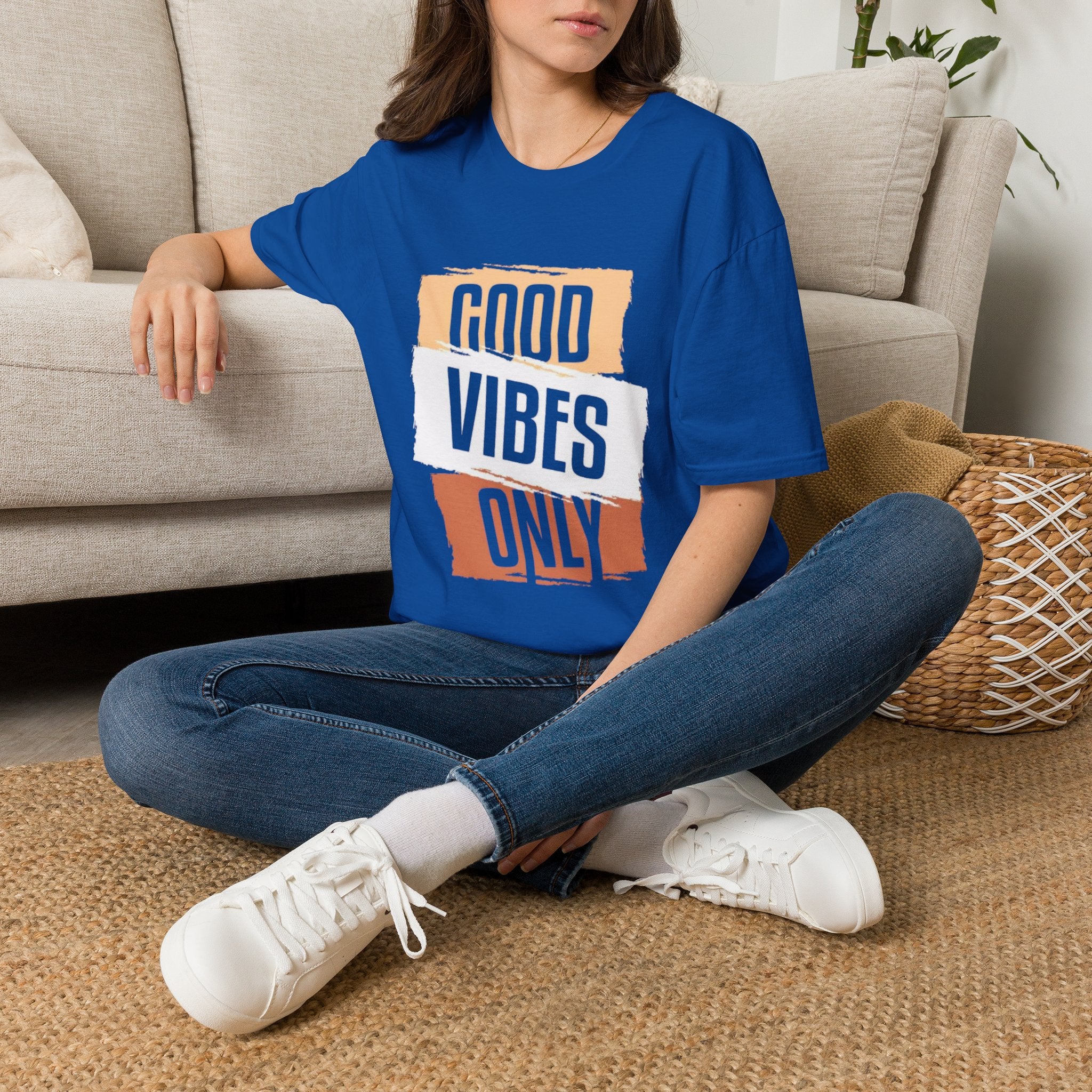 Good Only T-Shirt — Positive Quote Graphic Tee