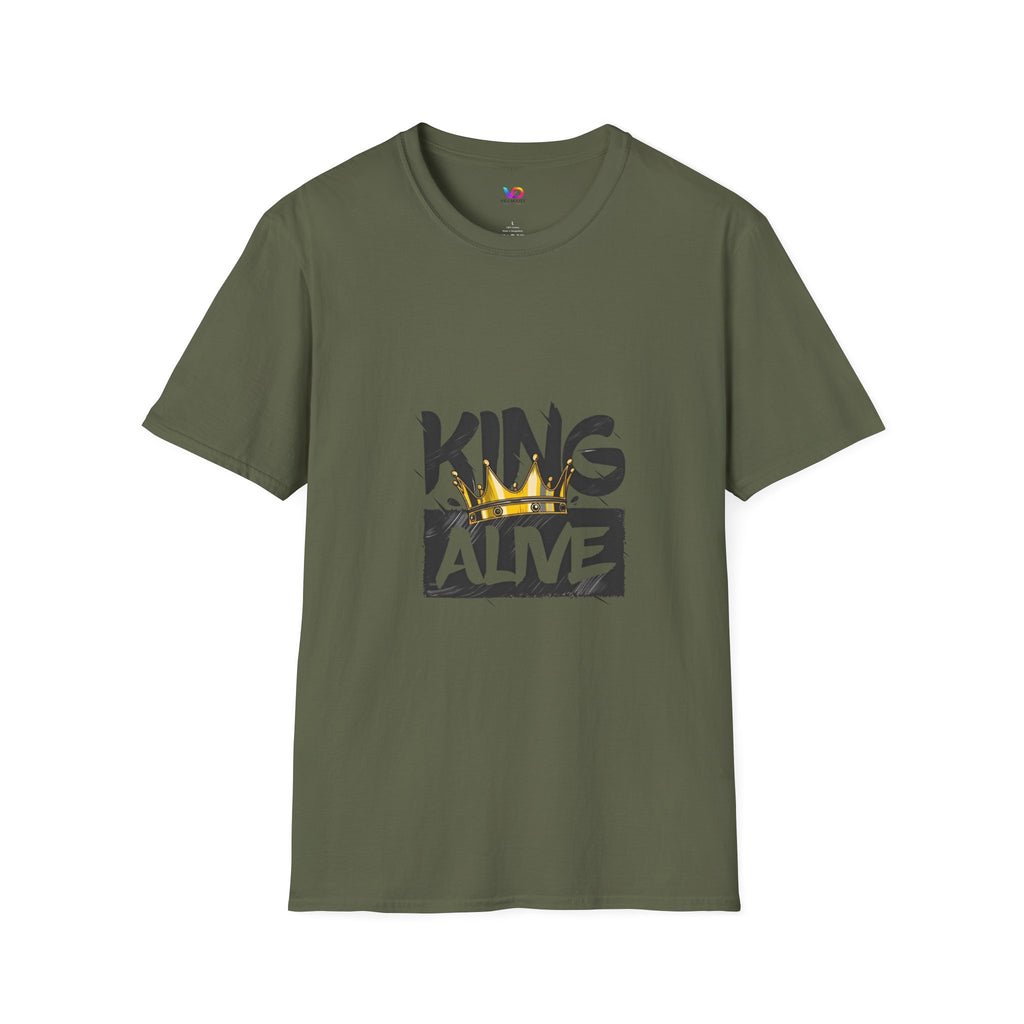 King Alive T-Shirt — Bold Crown Streetwear Tee