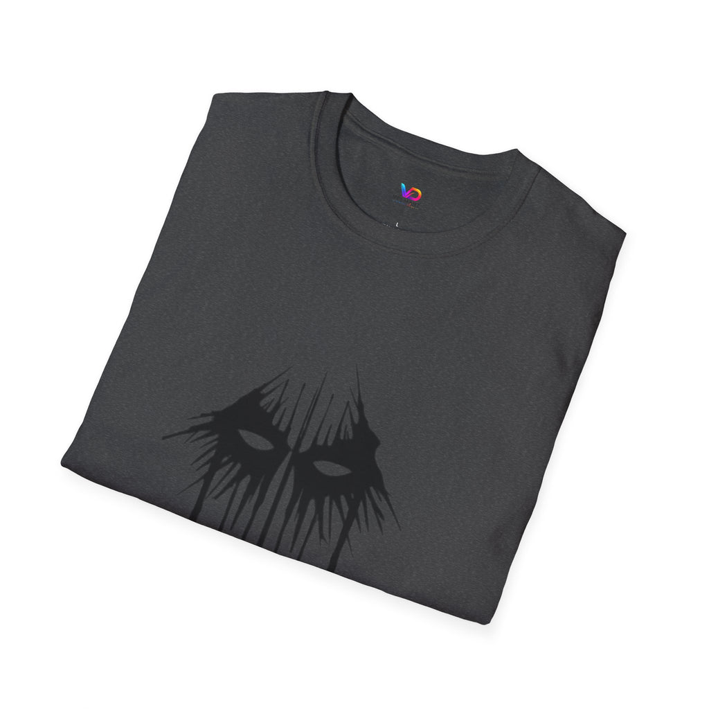 Horror Mask T-Shirt — Dripping Eyes Graphic Tee