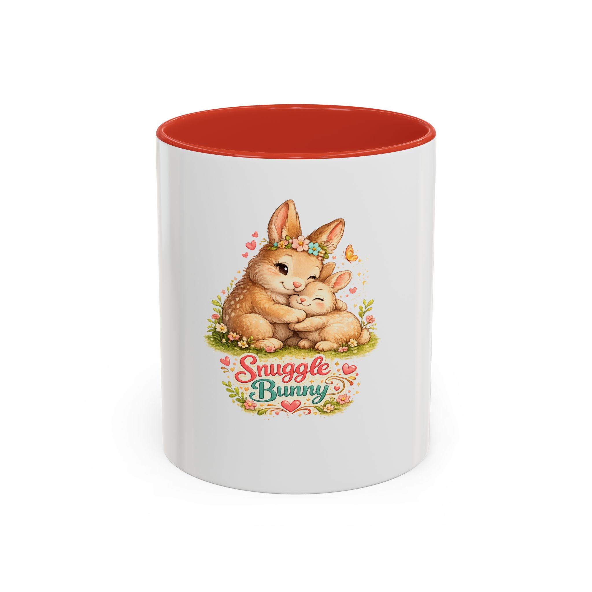 Snuggle Bunny Coffee Mug — Cute Bunny Mug (11/15oz)