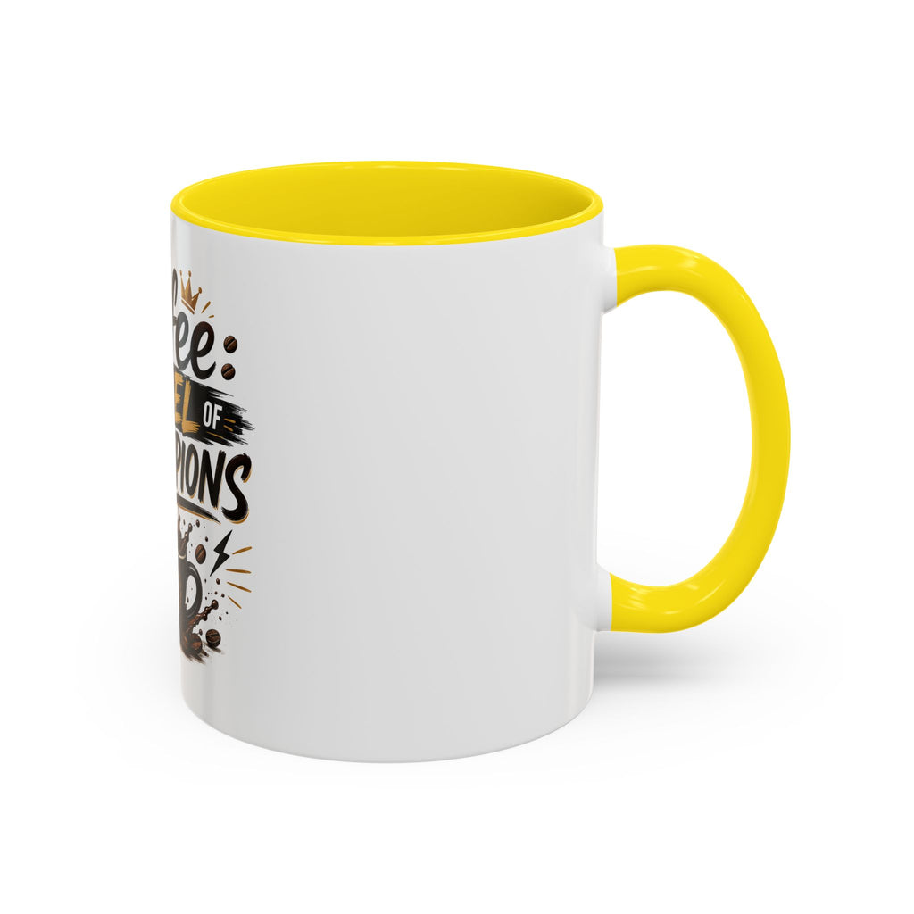 Coffee Mug — “Coffee: The Fuel of Champions” Motivational Ceramic Mug (11/15oz)
