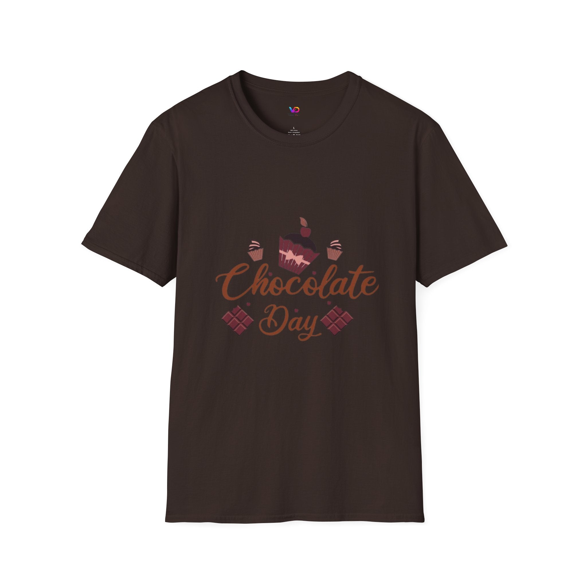 Chocolate Day T‑Shirt — Cupcake & Candy Dessert Lovers Tee