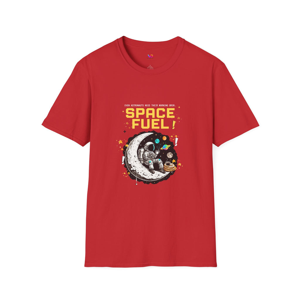 Space Fuel T-Shirt — Retro Planet Donut Graphic Tee