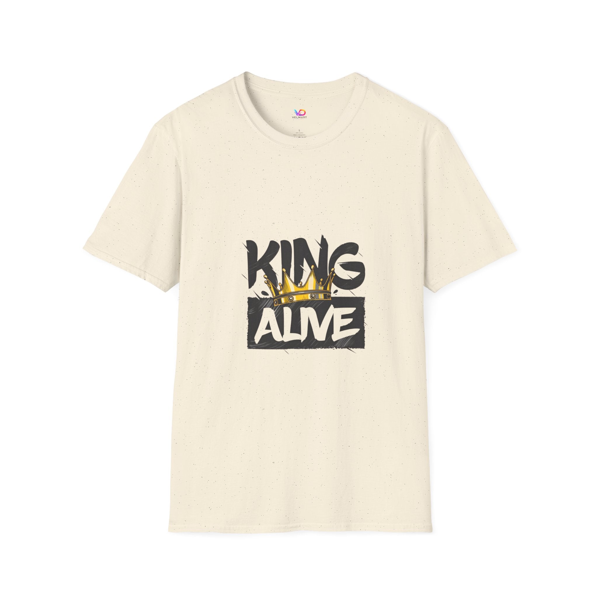 King Alive T-Shirt — Bold Crown Streetwear Tee