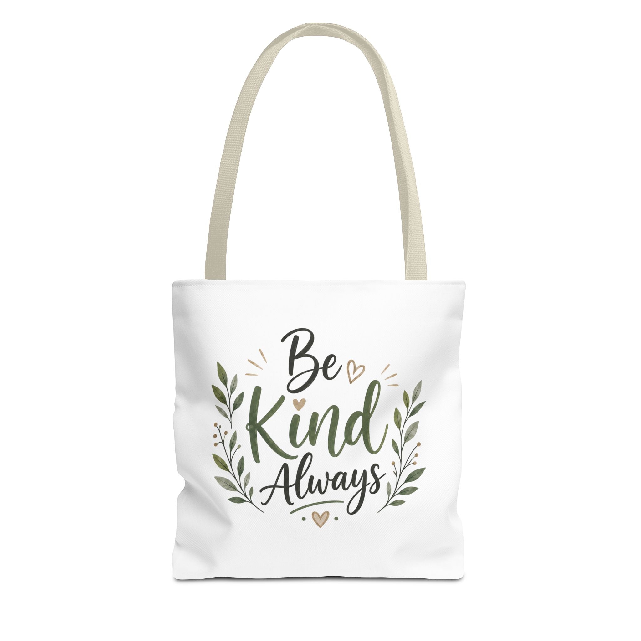Be Kind Always Tote Bag — Inspirational Canvas Grocery & Gift Tote