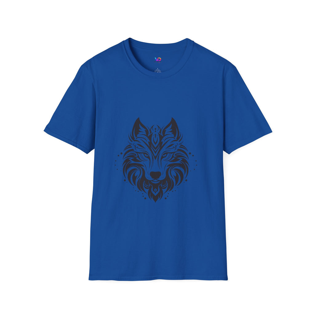 Wolf Mandala T-Shirt — Tribal Geometric Wolf Art Tee