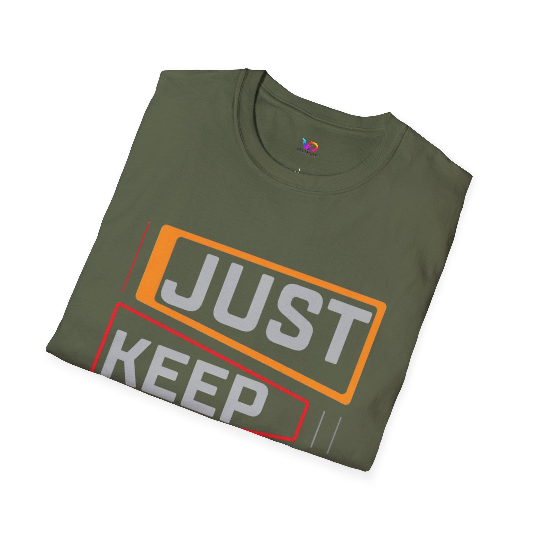 Just Keep Going T‑Shirt — Motivational Graphic Tee