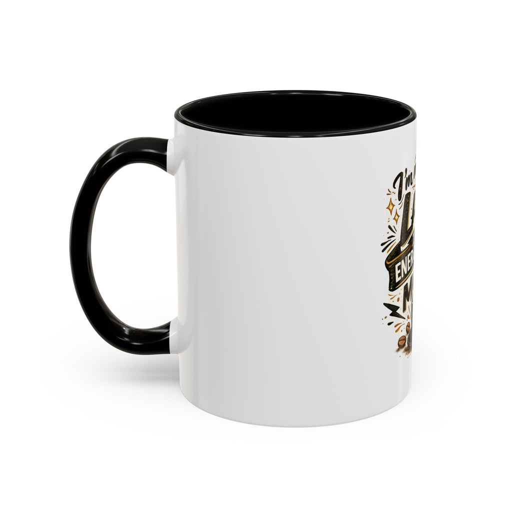 Energy-Saving Mode Coffee Mug — "I'm Not Lazy" Sloth Coffee Cup (11/15oz)