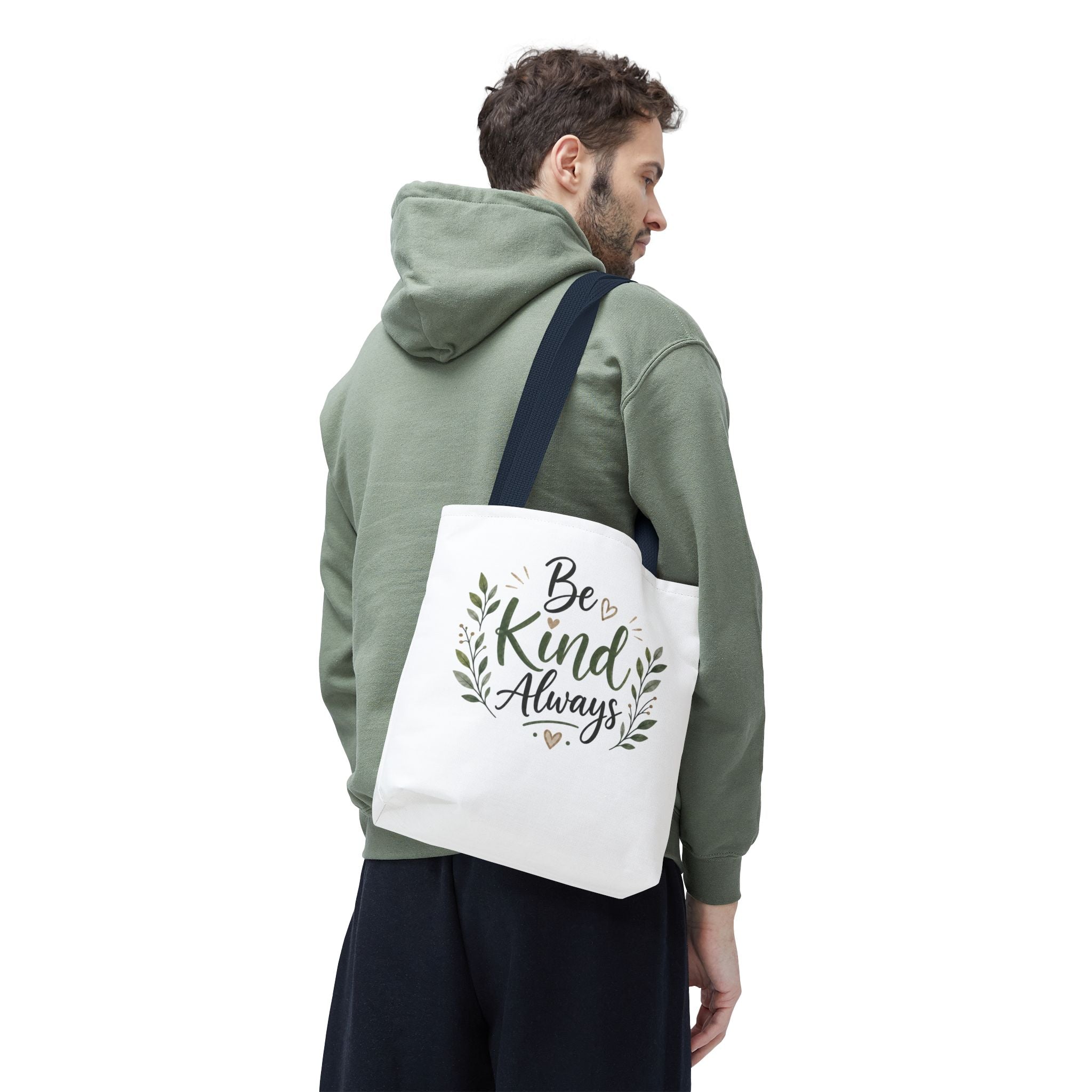 Be Kind Always Tote Bag — Inspirational Canvas Grocery & Gift Tote