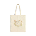 Wild and Free Floral Canvas Tote Bag