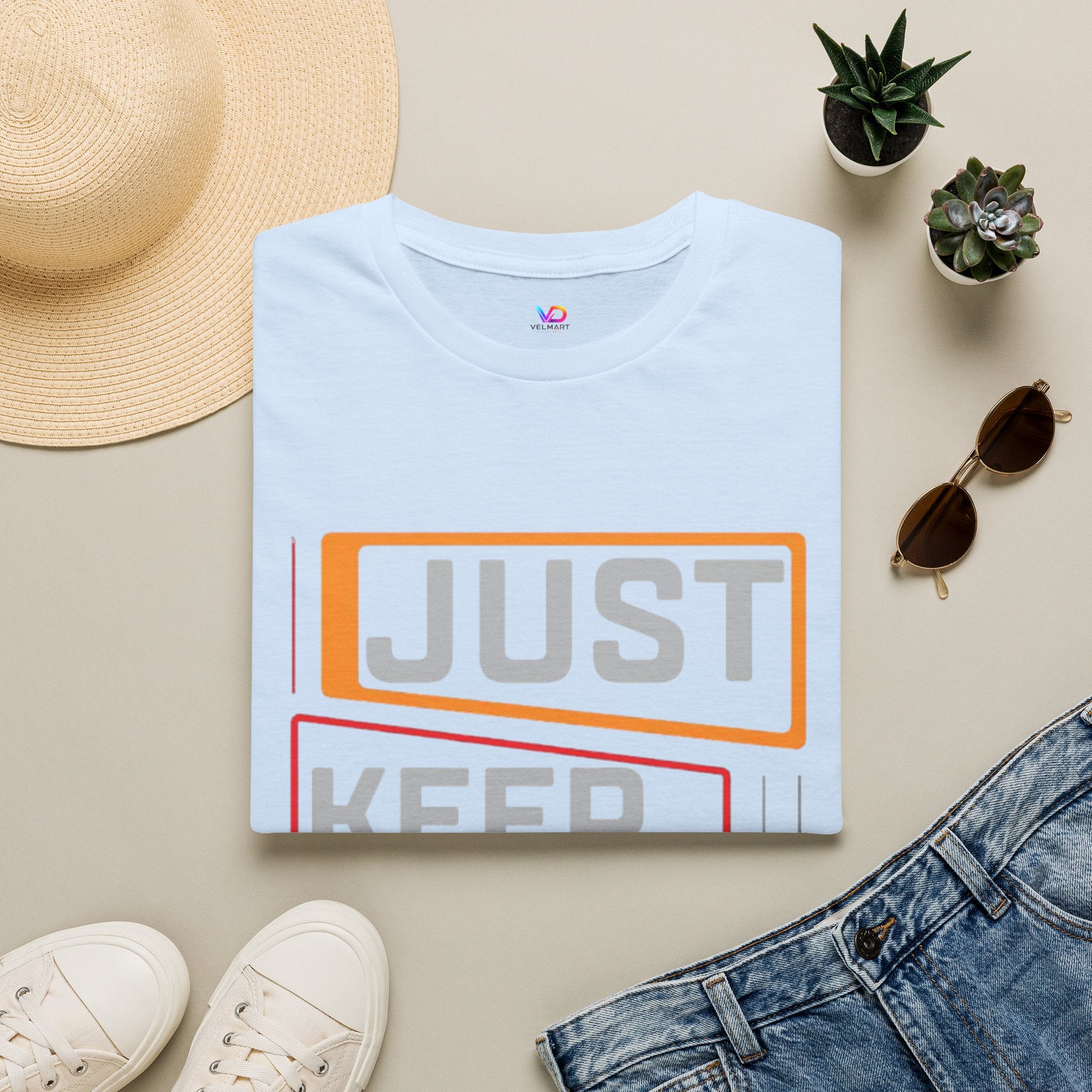 Just Keep Going T‑Shirt — Motivational Graphic Tee
