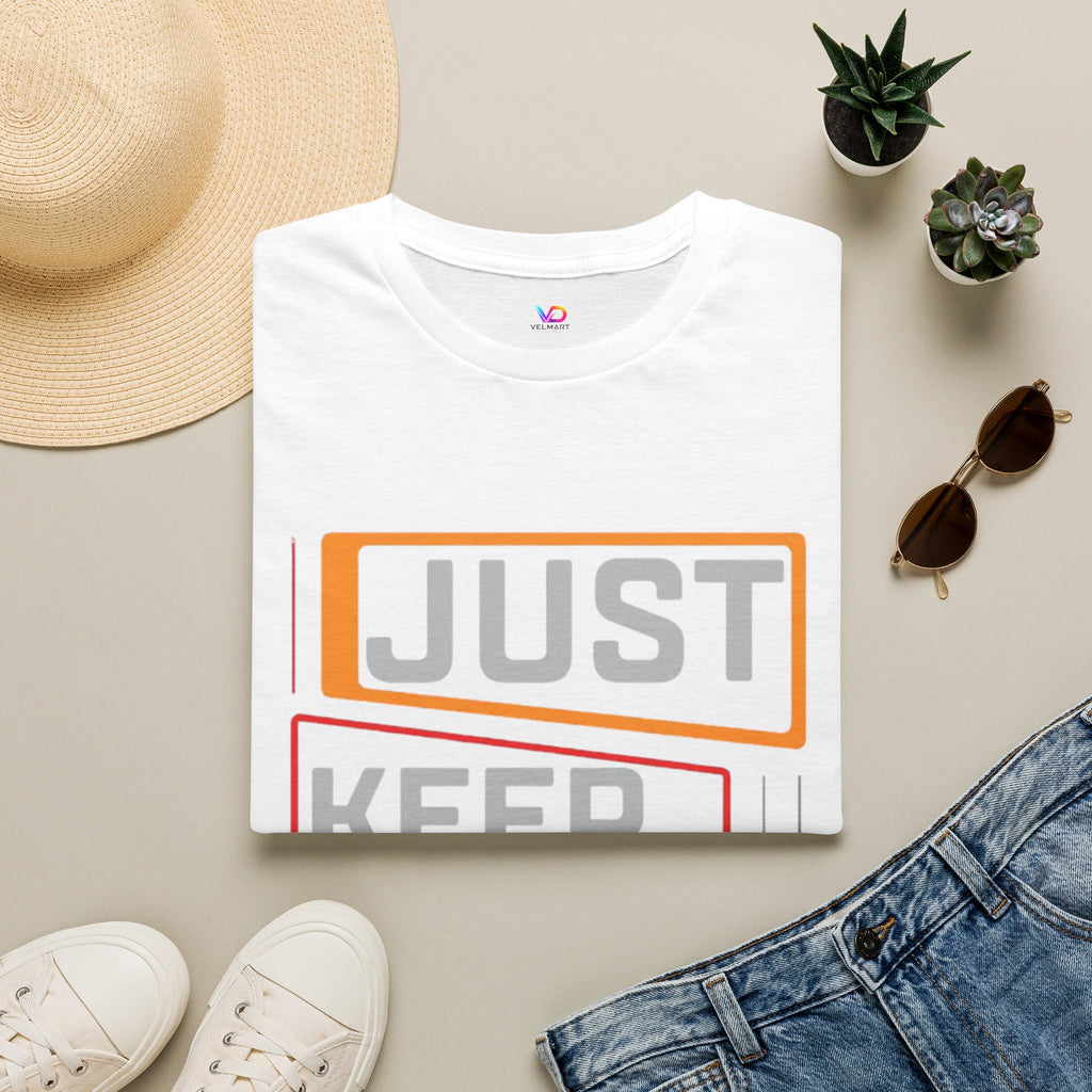 Just Keep Going T‑Shirt — Motivational Graphic Tee