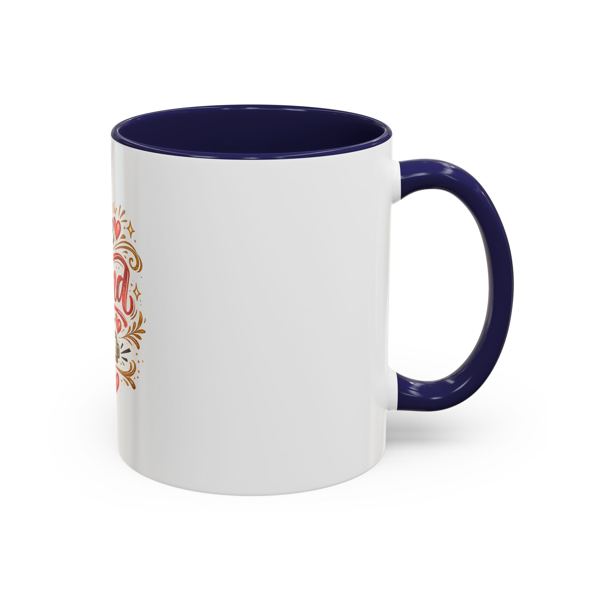 Be Kind Accent Coffee Mug — Inspirational White & Black Ceramic Mug (11/15oz)