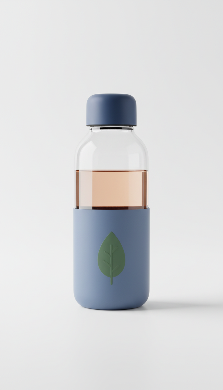 Borosilicate Glass Water Bottle